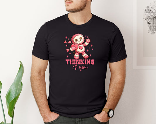 Thinking Of You Valentine Voodoo Graphic T-Shirt