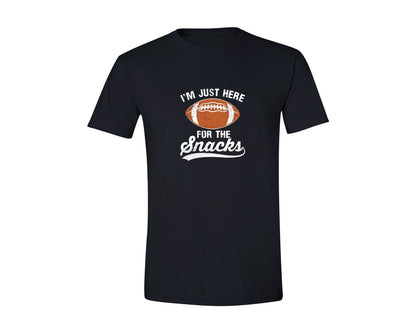brand:Generic|color:Black|Im Just Here American Football Tshirt