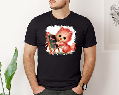 brand:Bella Canvas|color:Black|Vintage Valentine Square Tshirt 37 Graphic T-Shirt