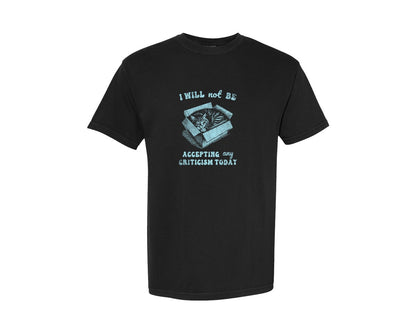 brand:Comfort Colors|color:Black|Cat Sleeping In Box Shirt Graphic T-Shirt