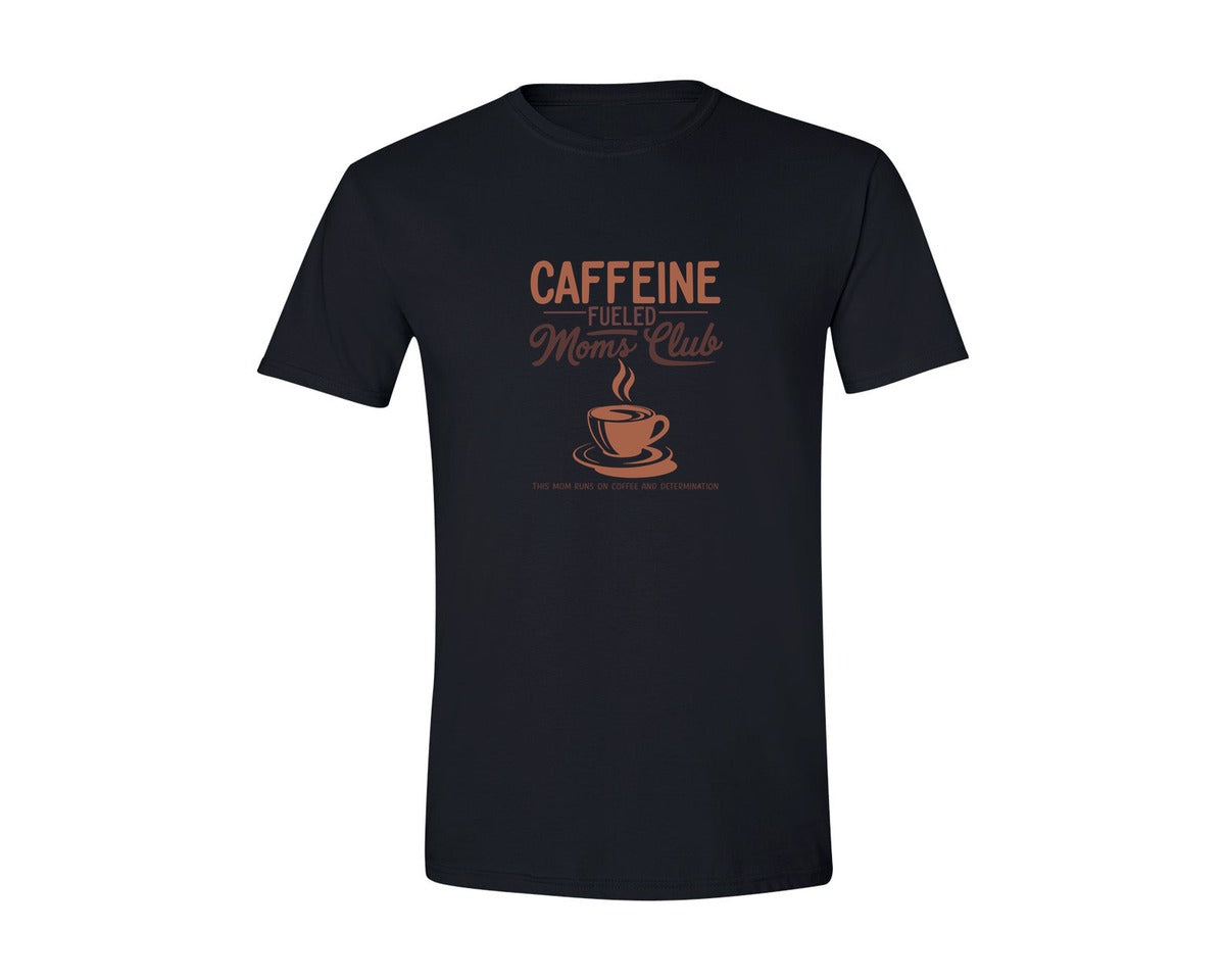 brand:Generic|color:Black|Coffee Mom Club Mothers Day Shirt Graphic T-Shirt