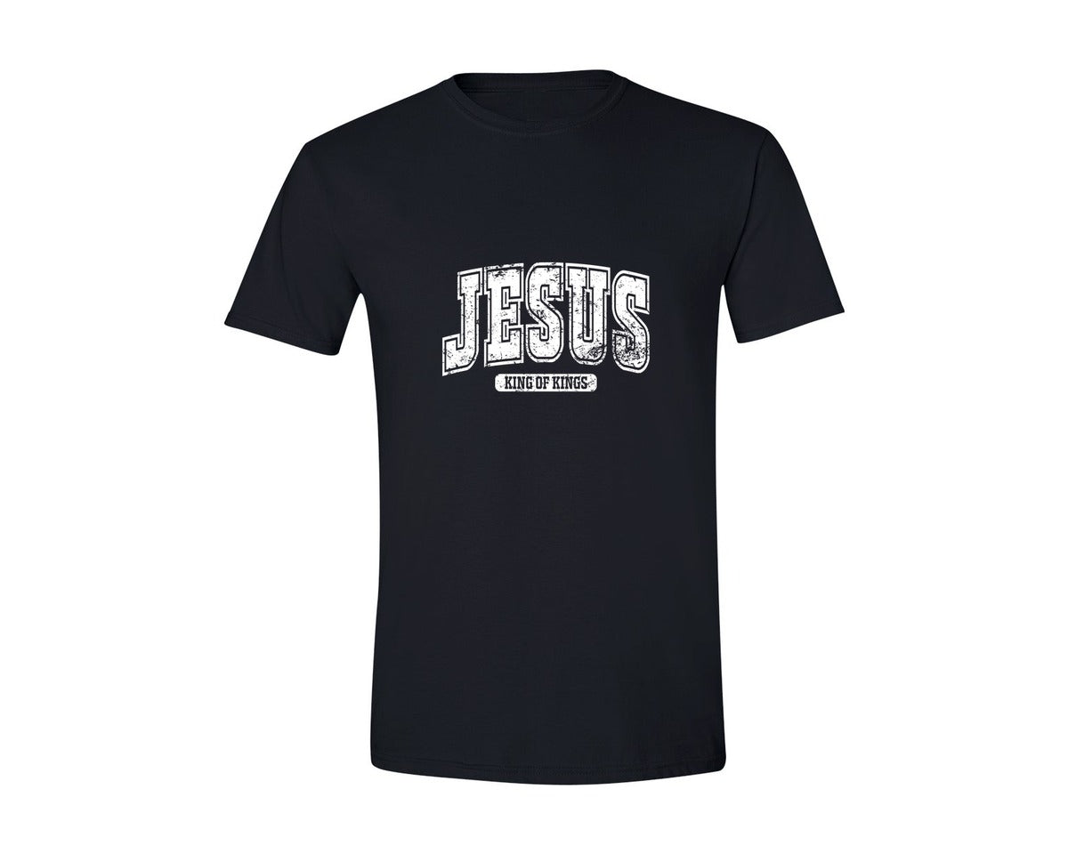 brand:Generic|color:Black|Jesus King Of Kings Christian S Graphic T-Shirt