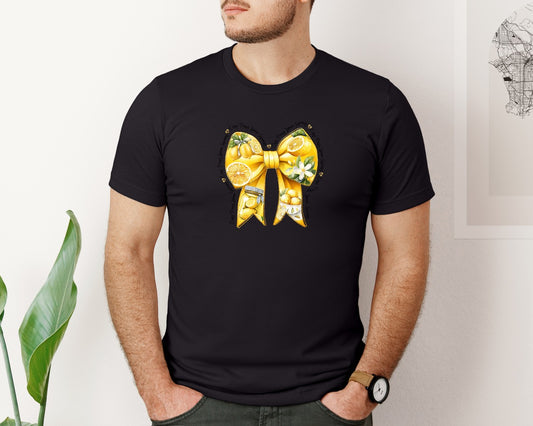 Coquette Summer Lemon Bow Graphic T-Shirt