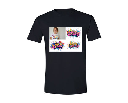 brand:Generic|color:Black|Happy Birthday T Shirt Design 69 Graphic T-Shirt