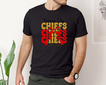 brand:Bella Canvas|color:Black|Kansas City Chiefs Graphic T-Shirt
