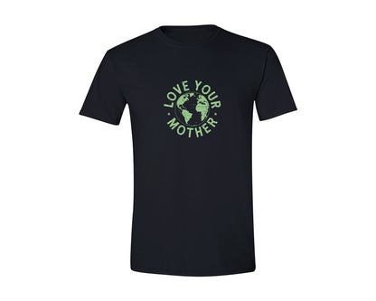 brand:Generic|color:Black|Love Your Mother Earth Tee Graphic T-Shirt