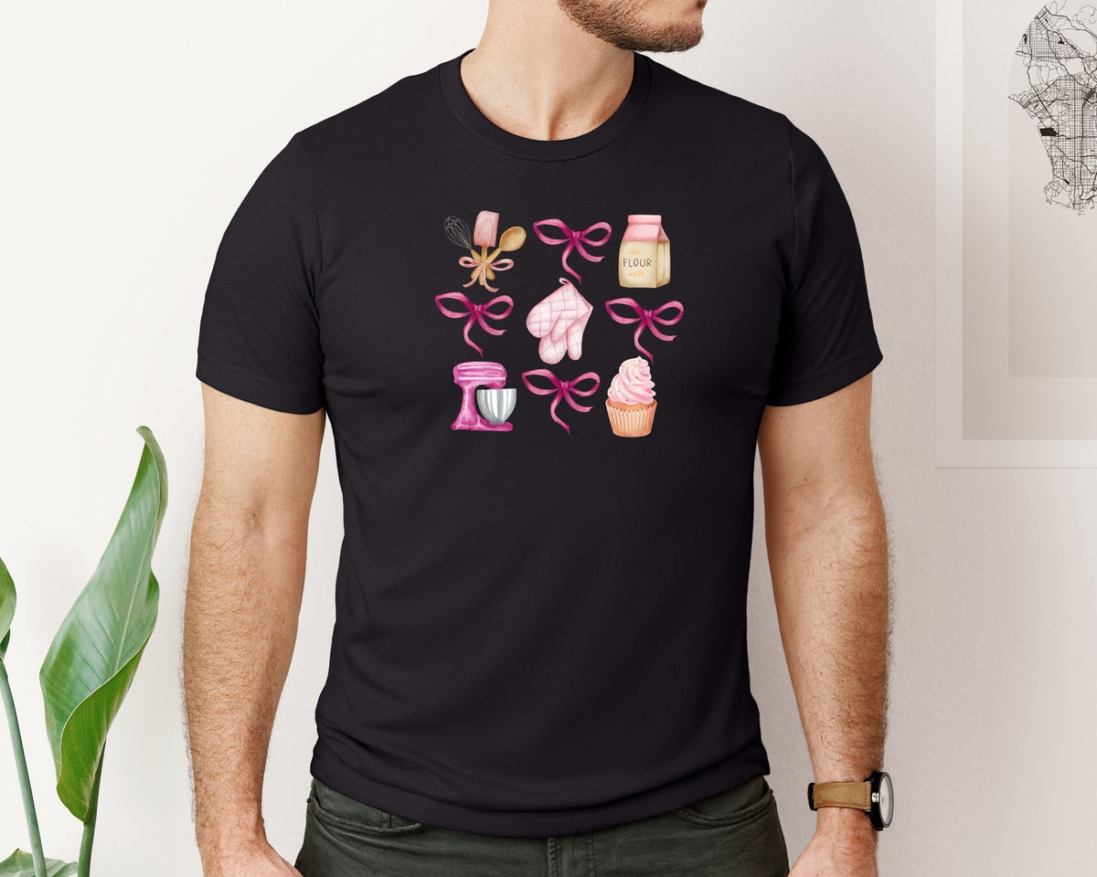 brand:Bella Canvas|color:Black|Baker Pngbaking Pngcooking Pngbakeco Graphic T-Shirt