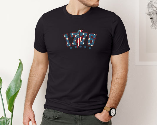 1776 Vintage 4Th Of July Graphic T-Shirt