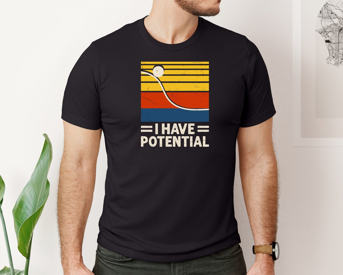 brand:Bella Canvas|color:Black|Funny Physics Teacher Nerd T Shirt Graphic T-Shirt