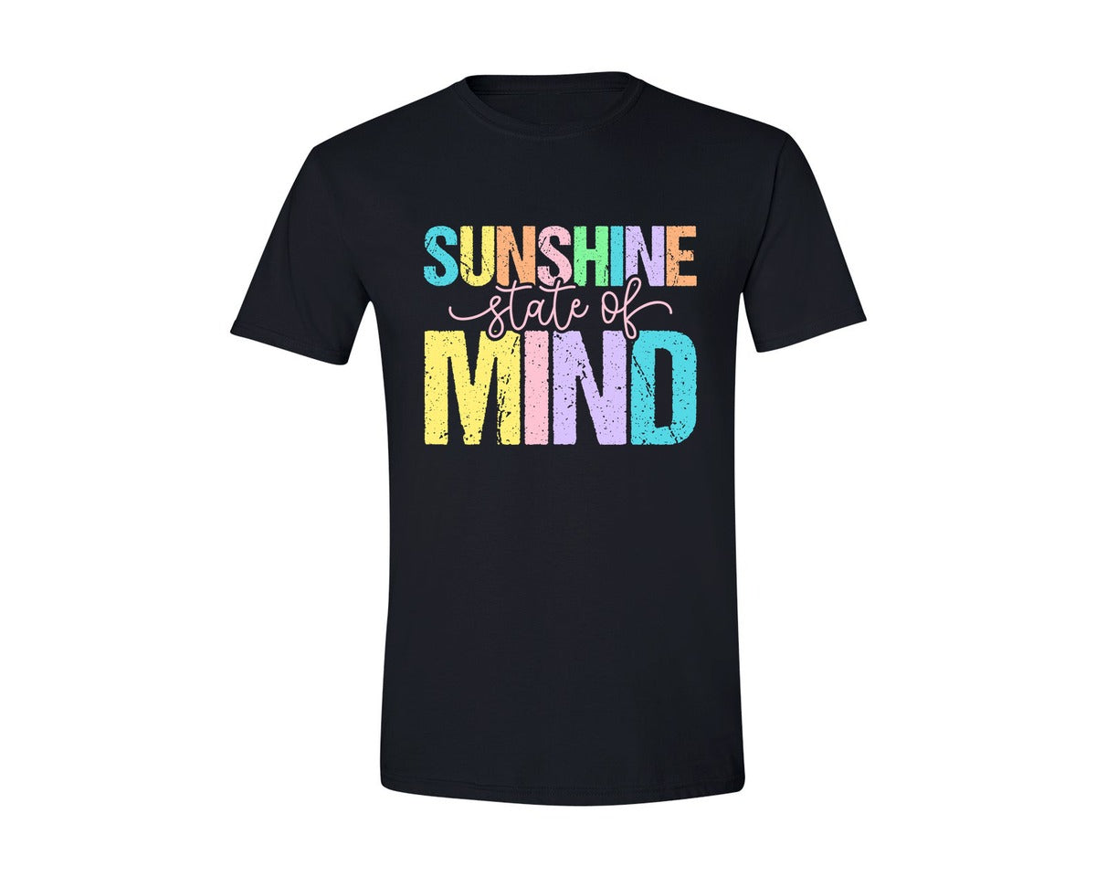 brand:Generic|color:Black|Sunshine State Of Mind Summer 13 Graphic T-Shirt
