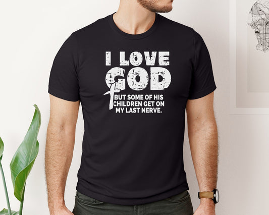 Funny Jesus Christ Religious Christian Graphic T-Shirt