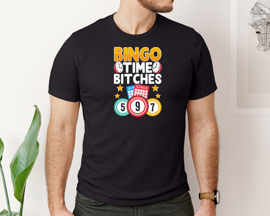 Casino Vintage Bingo T Shirt Design 95 Graphic T-Shirt