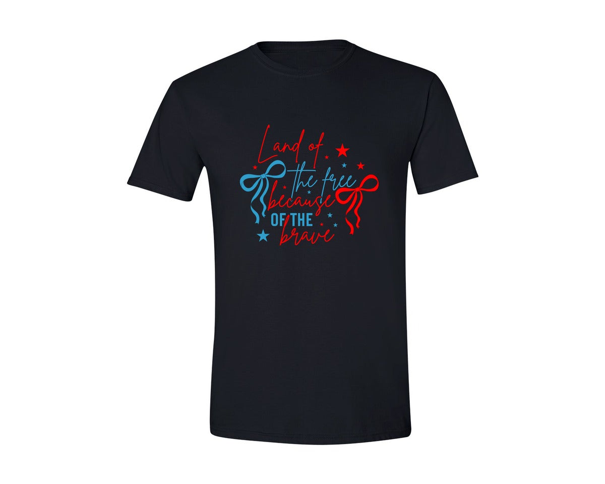 brand:Generic|color:Black|Coquette America Land Of The Free Because