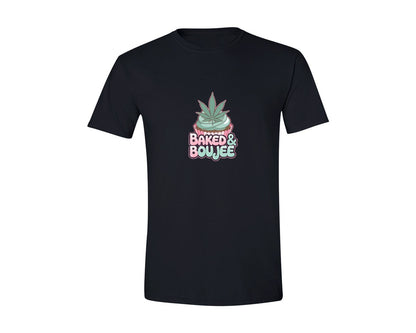 brand:Generic|color:Black|Baked Boujee Funny 4 Graphic T-Shirt