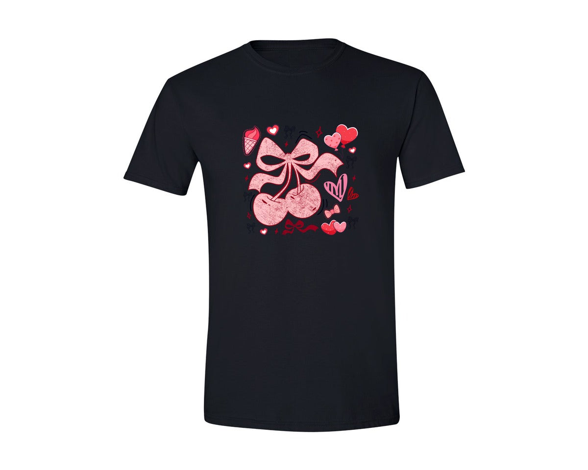 brand:Generic|color:Black|Valentine T Shirt Design Graphic T-Shirt