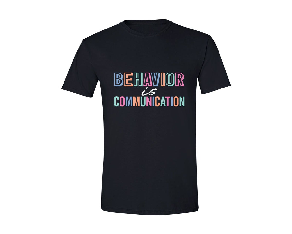 brand:Generic|color:Black|Behavior Is Communication Sped Teacher