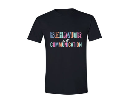 brand:Generic|color:Black|Behavior Is Communication Sped Teacher