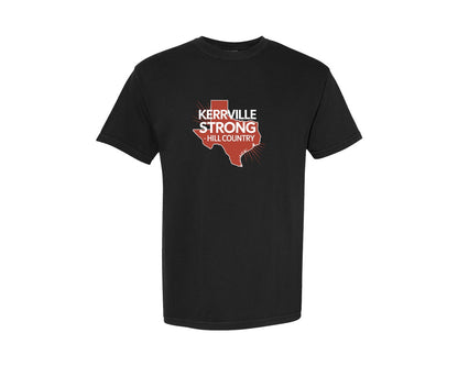 brand:Comfort Colors|color:Black|Kerrville Strong Hill Country T Shirt Graphic T-Shirt