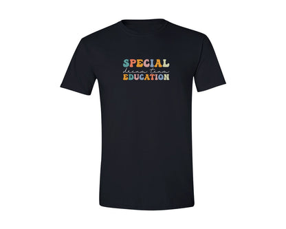brand:Generic|color:Black|Special Education Dream Team Graphic T-Shirt