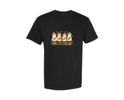 brand:Comfort Colors|color:Black|Retro Spooky Mexican Graphic T-Shirt