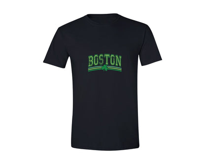 brand:Generic|color:Black|Lucky Boston Boston Graphic T-Shirt