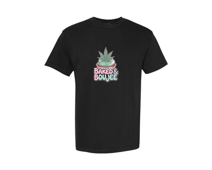 brand:Comfort Colors|color:Black|Baked Boujee Funny 4 Graphic T-Shirt