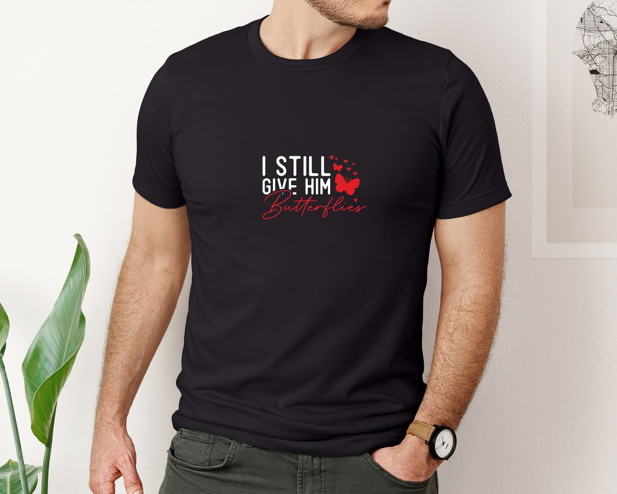 brand:Bella Canvas|color:Black|Funny Valentine Couple 2 Graphic T-Shirt