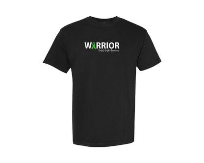 brand:Comfort Colors|color:Black|Mental Health Awareness Green Ribbon T S 2 Graphic T-Shirt