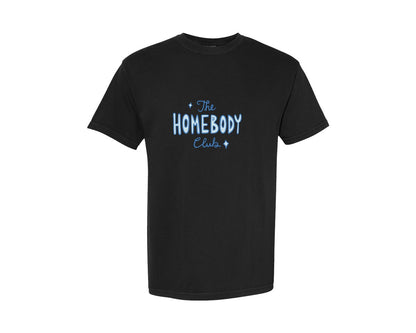 brand:Comfort Colors|color:Black|Homebody Club Coquette Aesthetic S Graphic T-Shirt