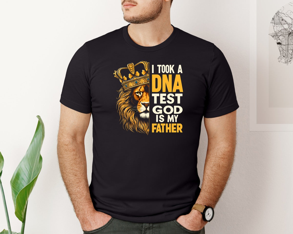 brand:Bella Canvas|color:Black|Jesus King Lion Jesus Graphic T-Shirt