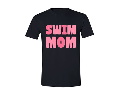 brand:Generic|color:Black|Retro Swim Mom T Shirt Design Vector Graphic T-Shirt