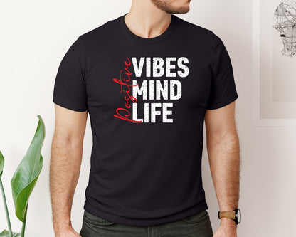 brand:Bella Canvas|color:Black|Positive Affirmations Self Love Graphic T-Shirt