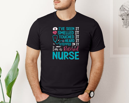 Funny Retired Nurse Life Nurse T Shirt Graphic T-Shirt