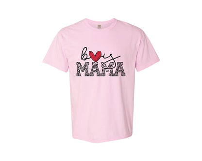 brand:Comfort Colors|color:Blossom|Boy Mama Mama Boy 2 Graphic T-Shirt