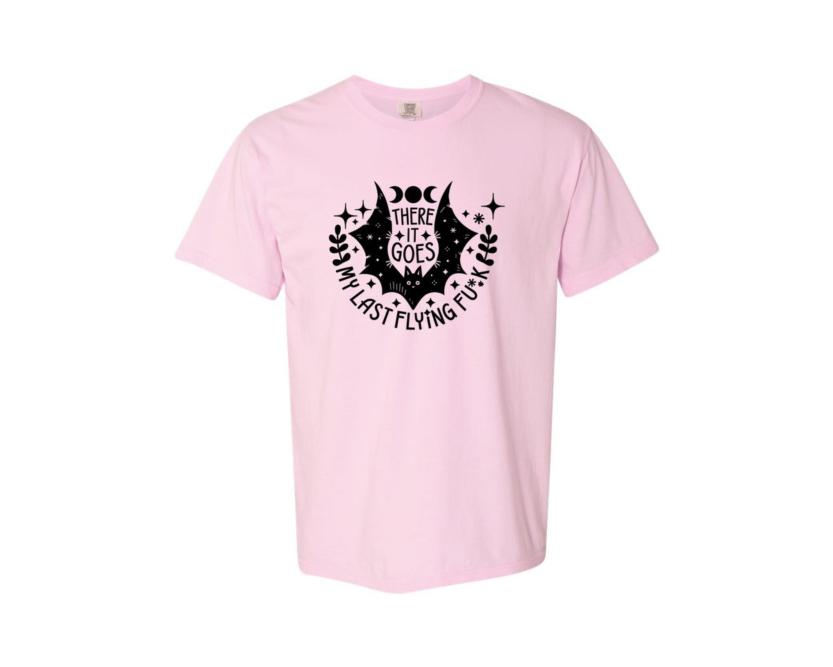 brand:Comfort Colors|color:Blossom|There It Goes My Last Flying Fck 2 Graphic T-Shirt