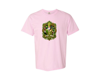 brand:Comfort Colors|color:Blossom|St Patricks Day Saint Patrick Graphic T-Shirt