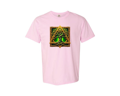 brand:Comfort Colors|color:Blossom|Celtic Tree Of Life Mystical Tree Graphic T-Shirt