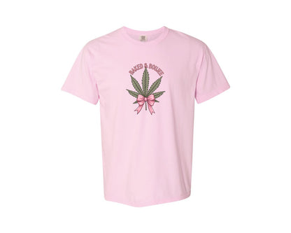 brand:Comfort Colors|color:Blossom|Baked Boujee Funny Graphic T-Shirt