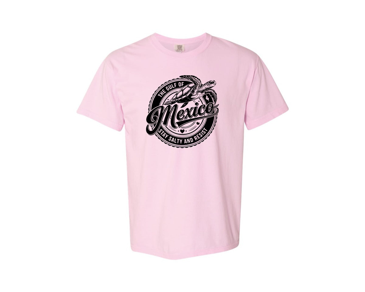brand:Comfort Colors|color:Blossom|Gulf Of Mexico Turtle Beach Graphic T-Shirt