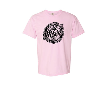brand:Comfort Colors|color:Blossom|Gulf Of Mexico Turtle Beach Graphic T-Shirt