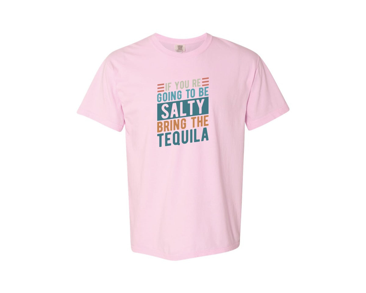 brand:Comfort Colors|color:Blossom|If Youre Going To Be Salty Bring The Te 3 Graphic T-Shirt