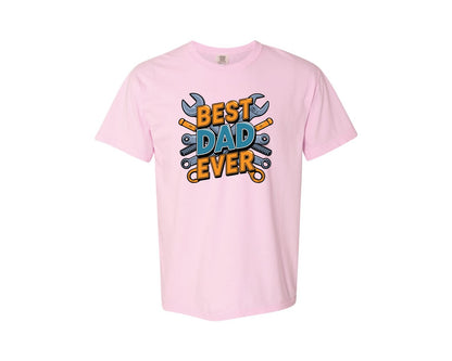 brand:Comfort Colors|color:Blossom|Mechanic Dad 3 Graphic T-Shirt
