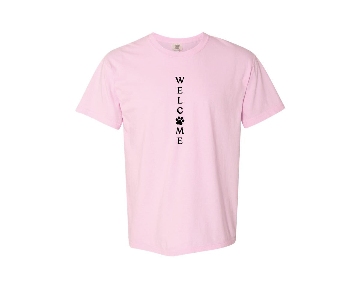 brand:Comfort Colors|color:Blossom|Welcome Porch Sign 22 Graphic T-Shirt