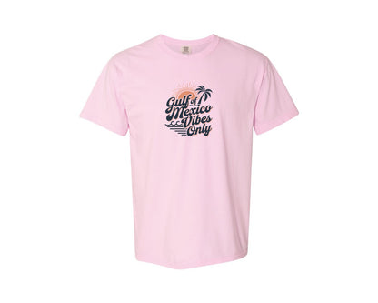 brand:Comfort Colors|color:Blossom|Gulf Of Mexico Vibes Only 4 Graphic T-Shirt