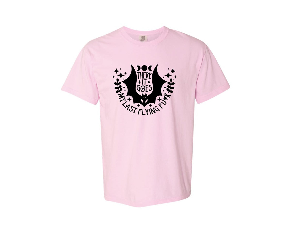brand:Comfort Colors|color:Blossom|There It Goes My Last Flying Fck 3 Graphic T-Shirt