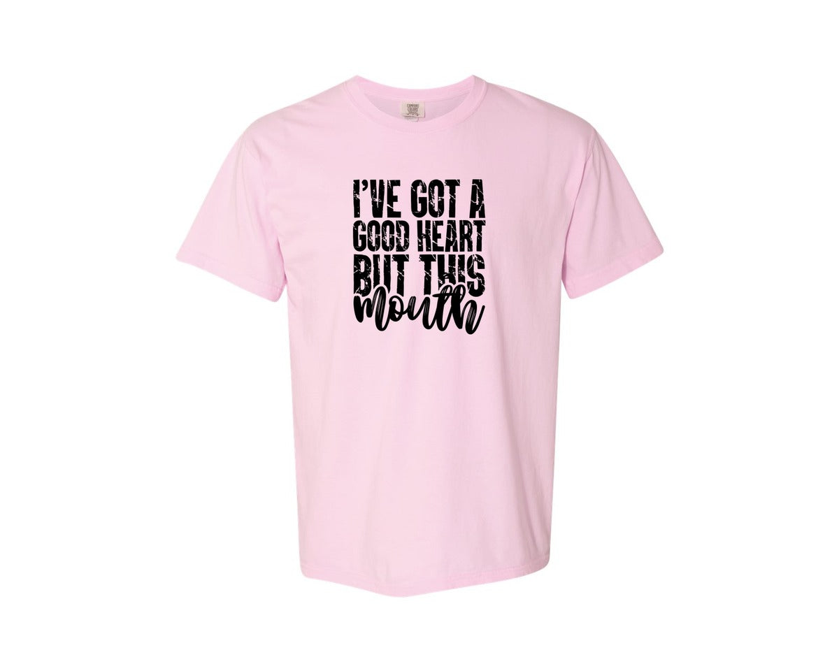 brand:Comfort Colors|color:Blossom|Sarcastic Quotes Funny Graphic T-Shirt