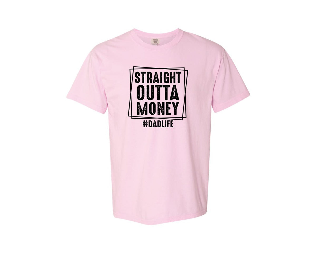 brand:Comfort Colors|color:Blossom|Dad Fathers Day 5 Graphic T-Shirt
