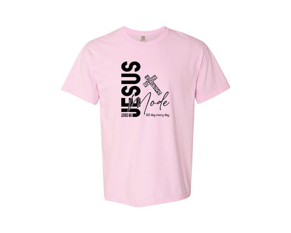brand:Comfort Colors|color:Blossom|Jesus Loves Me Love Like Jesus Graphic T-Shirt