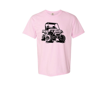brand:Comfort Colors|color:Blossom|Atv Atv Riding Graphic T-Shirt