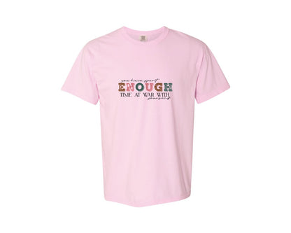 brand:Comfort Colors|color:Blossom|Christian Quotes Design 6 Graphic T-Shirt